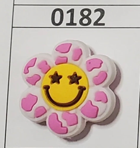 0182- Smiley Flower Focal Bead