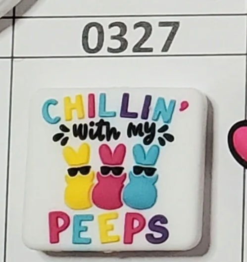 0327-  Chillin’ with my Peeps Focal Bead