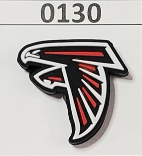 0130- Atlanta Falcons Focal Bead