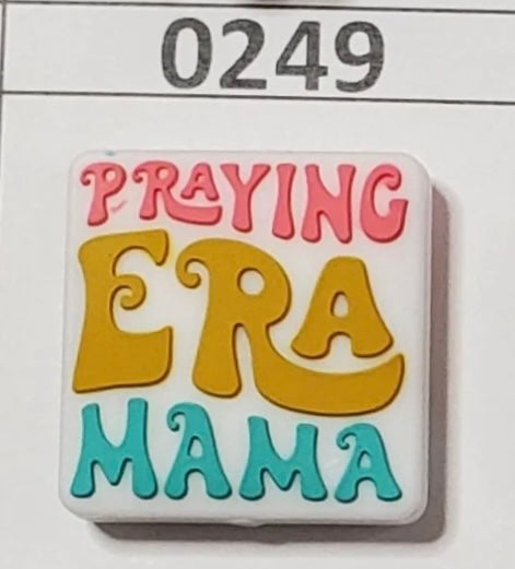 0249- Praying Era Mama Focal Bead