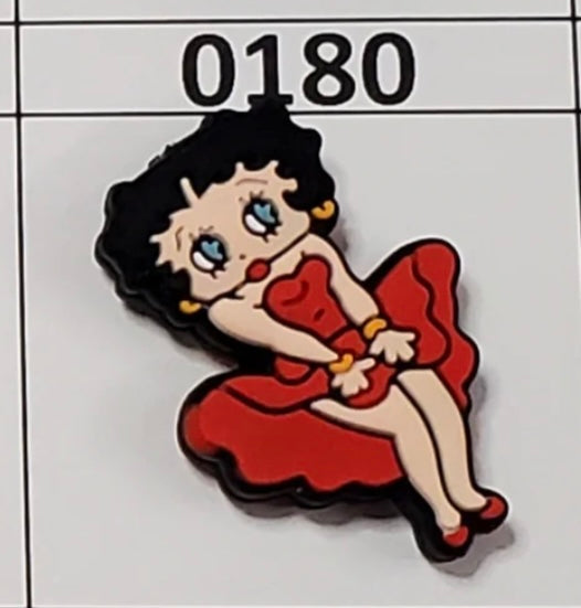 0180- Betty Boop Focal Bead