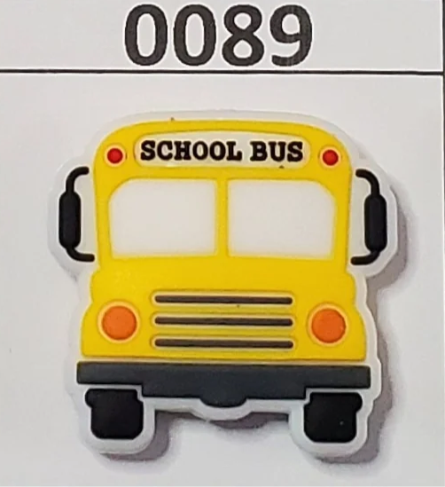 0089- School Bus Focal Bead