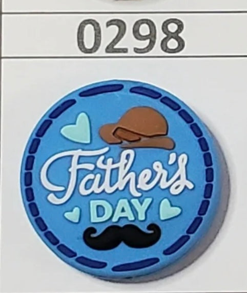 0298-  Father’s Day Focal Bead