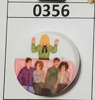 0356-  Friends Round Couch Focal Bead