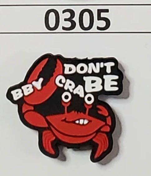 0305-  Don’t BE Crabby Focal Bead