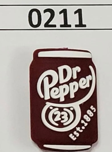 0211-  Dr Pepper Focal Bead