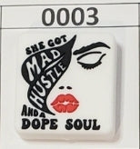 0003- She Got Mad Hustle & a Dope Soul Focal Bead