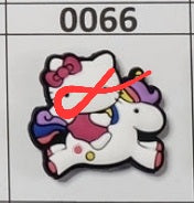 0066- HK Kitty Unicorn Focal Bead